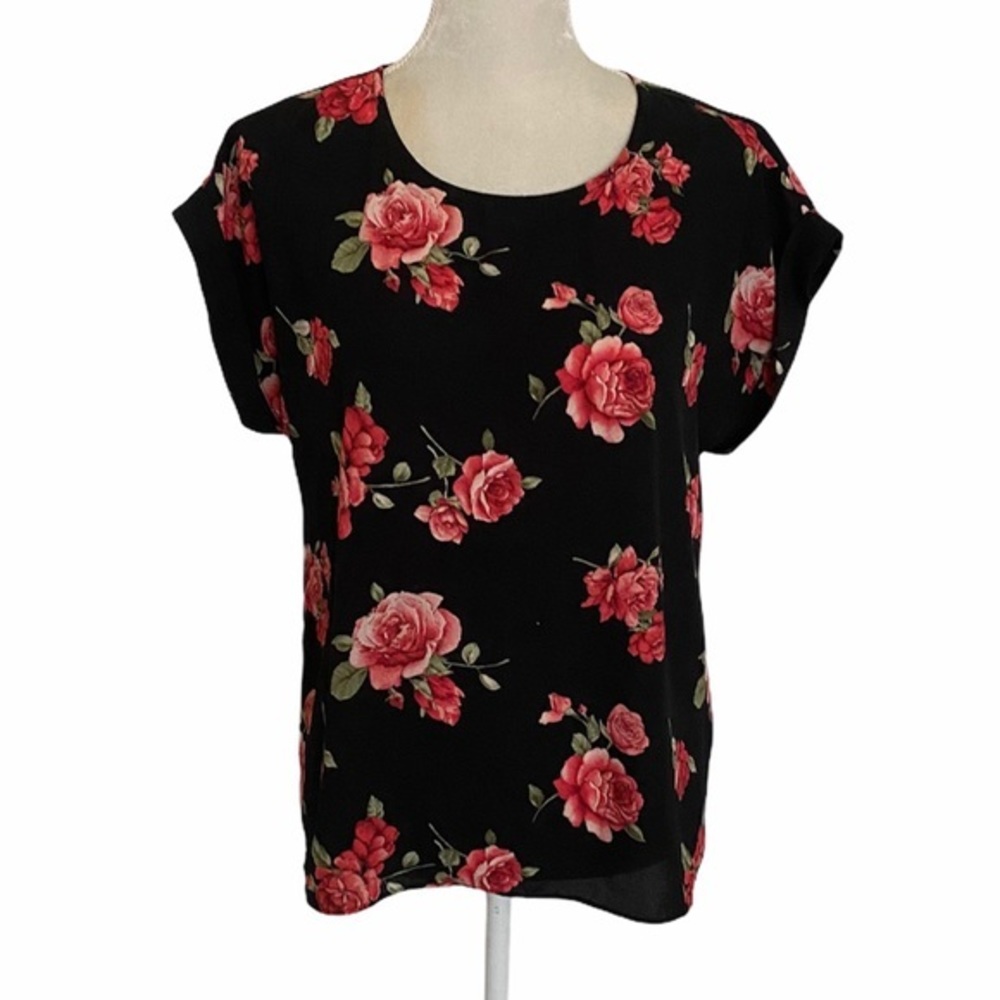 ✨HOST PICK✨ Forever 21 Floral Loose Fit Blouse sz S